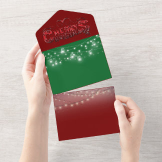 Weihnachten All In One Einladung
