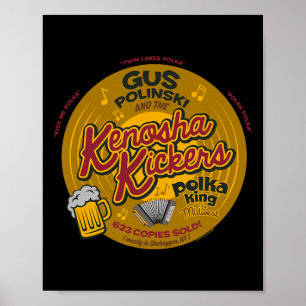 Weihnachten allein Gus Polinski Kenosha Kickers Poster
