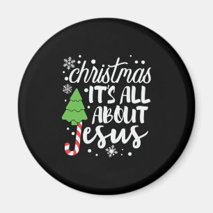 Weihnachten alles über Jesus Magnet
