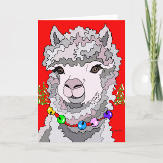 Weihnachten Alpaca