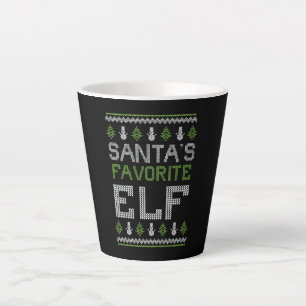 Weihnachten als Favorit - Ugly Sweater Christmas Milchtasse
