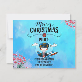 Weihnachten als Pilot