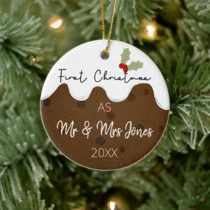 Weihnachten als Weihnachten und Weihnachten Keramik Ornament