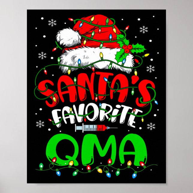 Weihnachten als Weihnachtsmann in Santa Favorite Poster (Vorne)