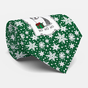 Weihnachten - Alte englische Schafhunde (Grau 1) N Krawatte