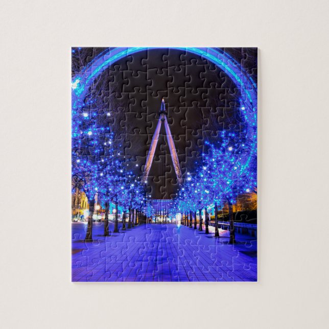 Weihnachten am London-Auge (Vertikal)