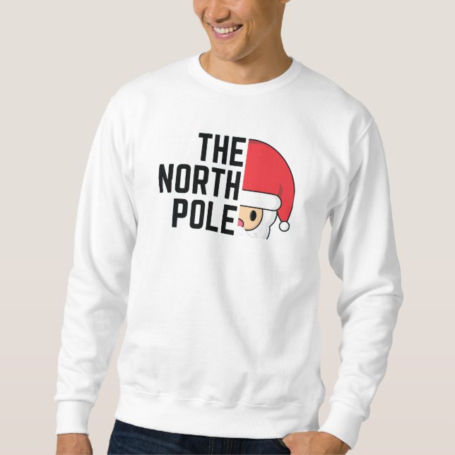 Weihnachten am Nordpol Sweatshirt (Vorderseite)