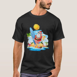 Weihnachten am sonnigen Strand im Juli Weihnachten T-Shirt