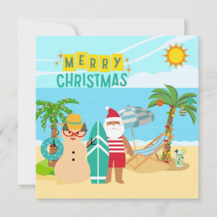 Weihnachten am Strand