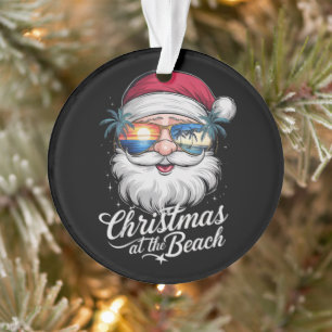 Weihnachten am Strand Hawaiian Sommerurlaub Ornament