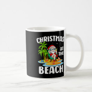 Weihnachten am Strand Sommer Santa Weihnachten im Kaffeetasse