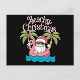 Weihnachten am Strand Tropischer Urlaub Santa Stra