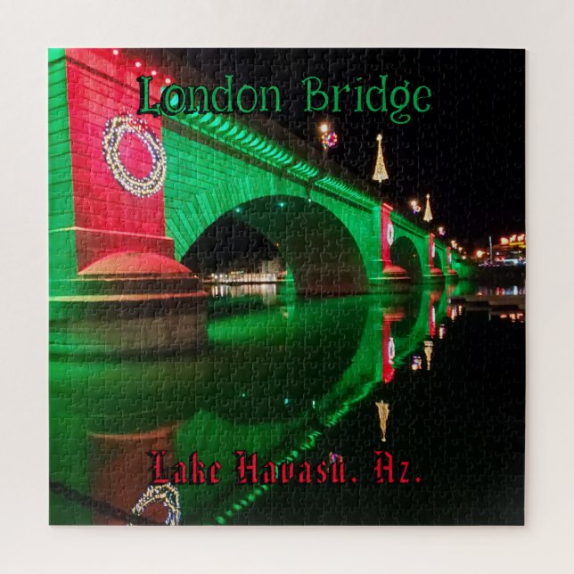 Weihnachten an der London Bridge, Lake Havasu, Az. (Vertikal)