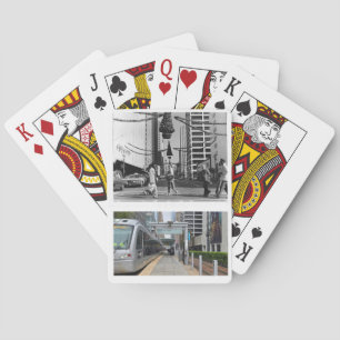 Weihnachten an der Main Street Spielkarten