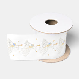 Weihnachten Angel Christmas Ribbon Satinband