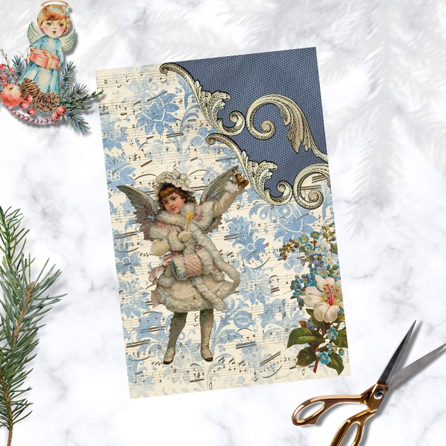 Weihnachten Angel Song Entdeckungsreise zur Alp Pi Seidenpapier (Von Creator hochgeladen)