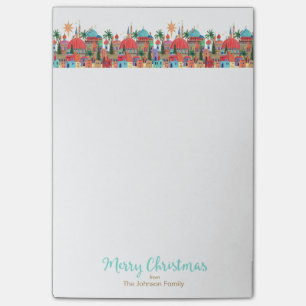 Weihnachten Anmerkungen Sticky Notes Post-it Klebezettel