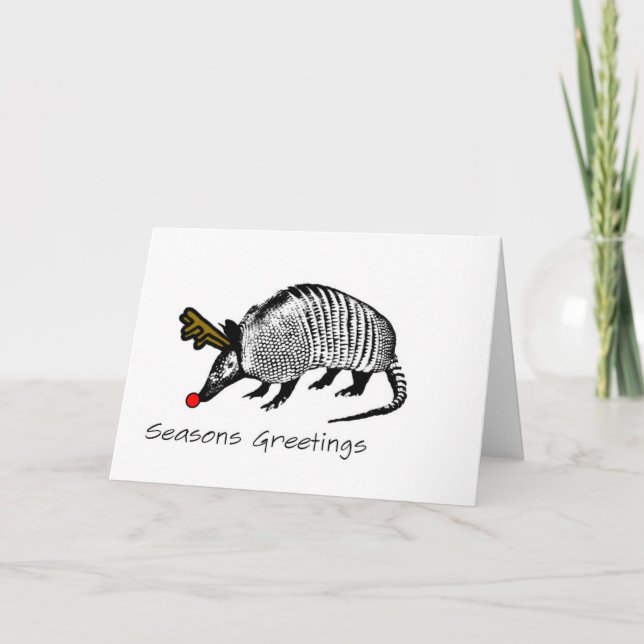 Weihnachten Armadillo (Vorderseite)