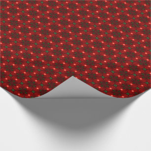 Weihnachten Artdeco im Retro-Stil Geschenkpapier
