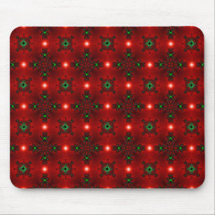 Weihnachten Artdeco im Retro-Stil Mousepad