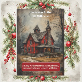 Weihnachten auf dem Old Mill Farm Ländliches Landl