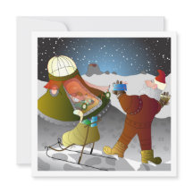 Weihnachten auf der Mondkarte