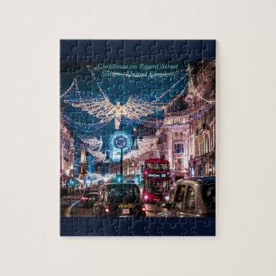 Weihnachten auf der Regent Street, UK London