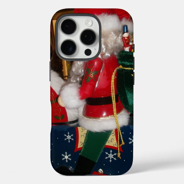 Weihnachten auf einem Pferd mit Schnee Kunst druck title_seo2 (Rückseite)