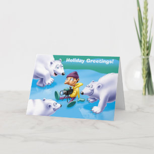 Weihnachten auf Eis, Feiertags-Grüße!