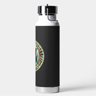 Weihnachten Australian Shepherd Trinkflasche