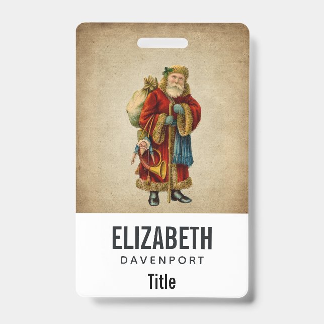 Weihnachten Ausweis (Front)