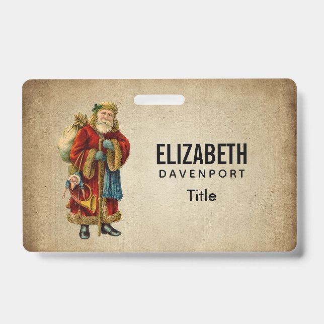 Weihnachten Ausweis (Front)