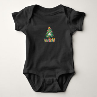Weihnachten Baby-Body einteilig Unisex Baby Strampler