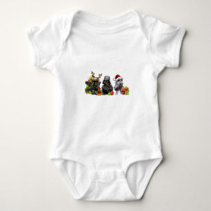 Weihnachten Baby Strampler