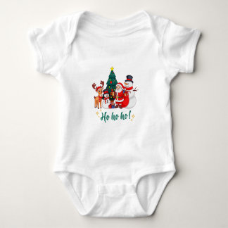 Weihnachten Baby Strampler