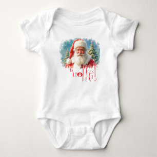 Weihnachten Baby Strampler
