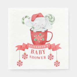 Weihnachten | Babydusche Serviette