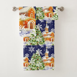 Weihnachten Badhandtuch Set