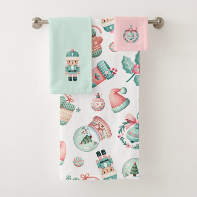 Weihnachten Badhandtuch Set (Insitu)