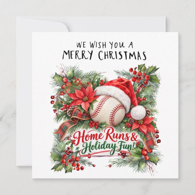 Weihnachten Baseball  (Vorderseite)