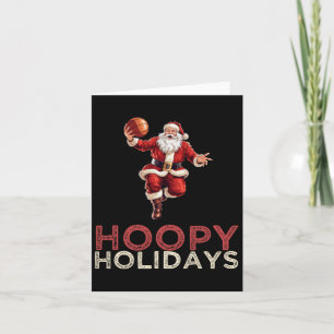 Weihnachten Basketball Santa 1 Karte