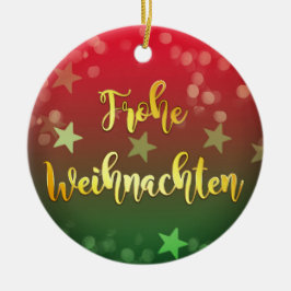 Weihnachten Baumanhänger Keramik Frohe Weihnachten Keramik Ornament