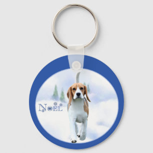 Weihnachten Beagle Schlüsselanhänger