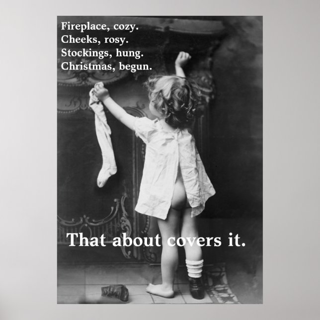 Weihnachten Begun - Poster (Vorne)