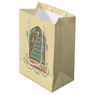 Weihnachten bei HOGWARTS™ Cookie Graphic Mittlere Geschenktüte