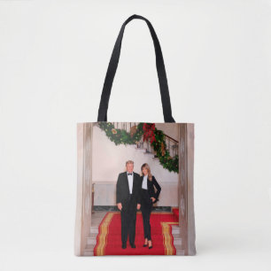 Weihnachten bei Präsident Donald Trump & Melania Tasche