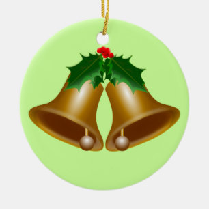 Weihnachten Bell Keramik Ornament