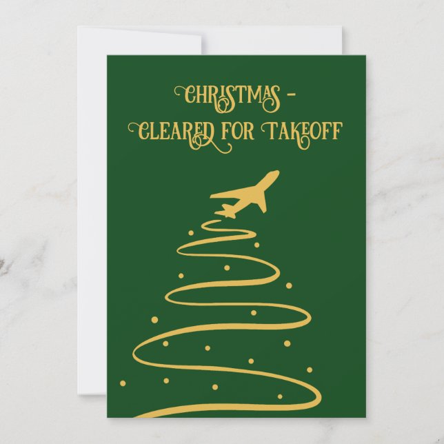 Weihnachten bereit für Startkarte Einladung (Vorderseite)