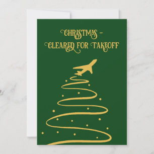 Weihnachten bereit für Startkarte Einladung