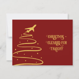 Weihnachten bereit für Startkarte Postkarte